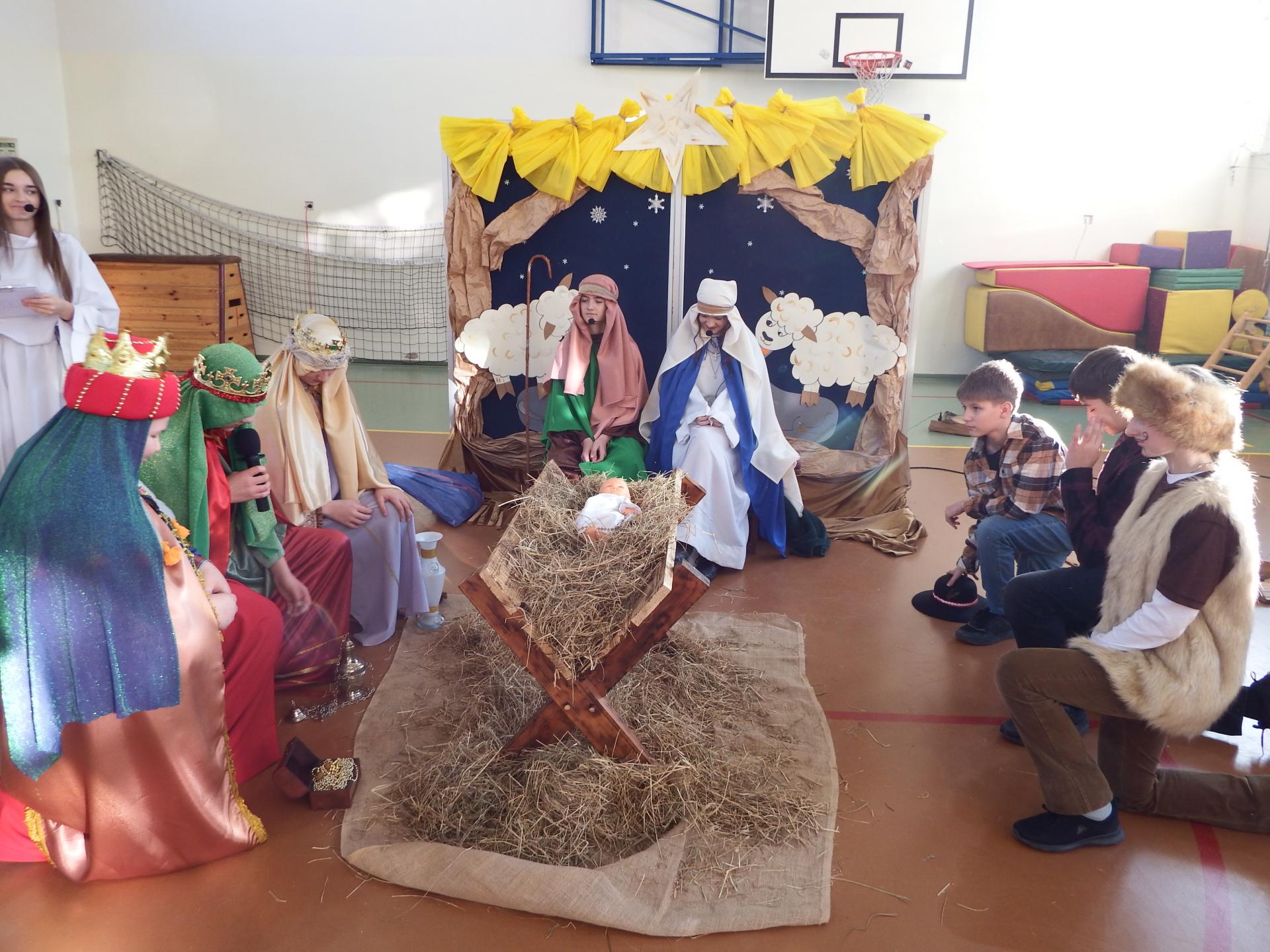 Szkolne jasełka.